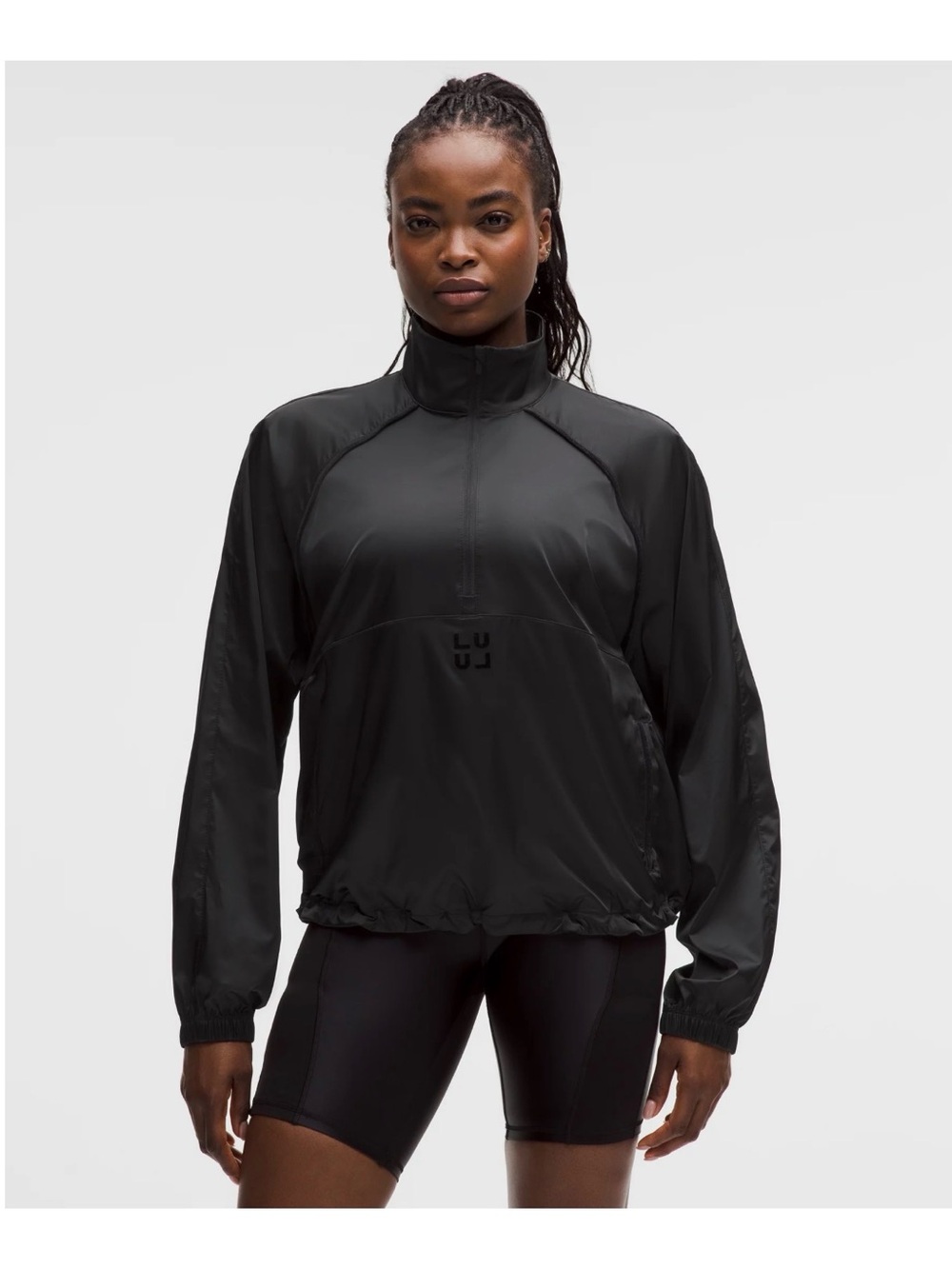 Lululemon Stretch-Satin Flocked Training Jacket